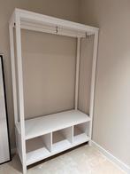 ZGAN Ikea Hemnes open kledingkast wit, Ophalen, 100 tot 150 cm, Zo goed als nieuw, Met hangruimte