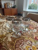 Murano Medici Glazen - Vintage Set van 4, Antiek en Kunst, Antiek | Glas en Kristal, Ophalen of Verzenden