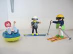 Playmobil wintersporters, Ophalen of Verzenden, Zo goed als nieuw, Complete set
