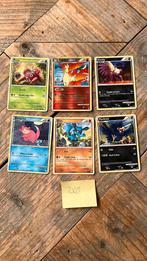 6 Pokémon kaarten uit 2009, Ophalen of Verzenden, Gebruikt, Meerdere kaarten