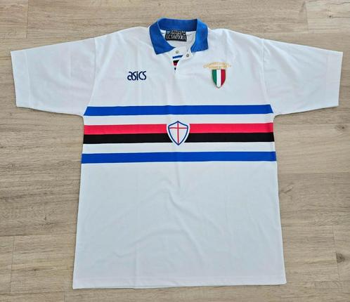 Sampdoria vintage voetbalshirt CL finale 1992, Verzamelen, Sportartikelen en Voetbal, Gebruikt, Shirt, Buitenlandse clubs, Ophalen of Verzenden