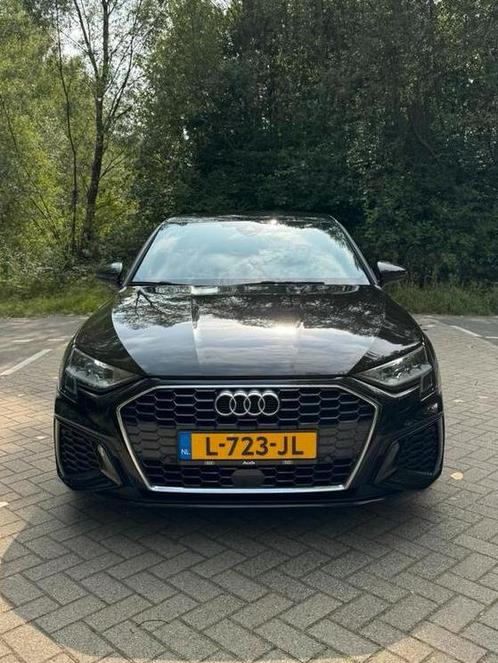 Audi A3 Sportback S-Line 35 TFSI 150pk automaat 2020 Zwart, Auto's, Audi, Particulier, A3, ABS, Adaptive Cruise Control, Airbags