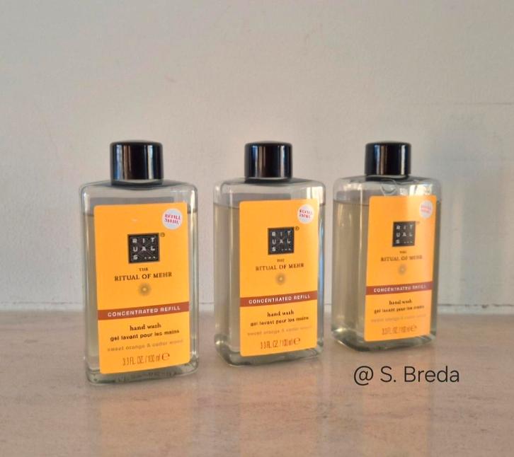 Rituals set 3x | Mehr | Navulling Handzeep Refill, Sieraden, Tassen en Uiterlijk, Uiterlijk | Lichaamsverzorging, Nieuw, Overige typen