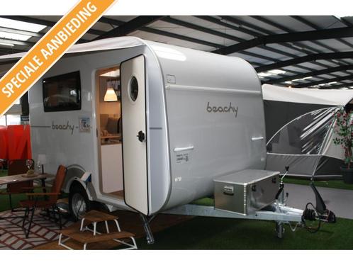 Beachy 360, Caravans en Kamperen, Caravans, tot en met 2, 500 - 750 kg, Standaardzit, Overige merken, 2 aparte bedden, Overige typen