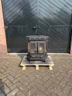 Goed werkende reny/barbas houtkachel, Huis en Inrichting, Kachels, Houtkachel, Ophalen of Verzenden, Zo goed als nieuw, Vrijstaand