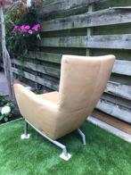 Bossa label fauteuil Gerard v/d bergh, Huis en Inrichting, Fauteuils, Ophalen, Gebruikt, 75 tot 100 cm, Metaal