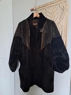 Bontjas/mantel L Dames/Heren Carnaval, Bruin, Maat 42/44 (L), Ophalen of Verzenden, Onbekend