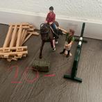 SCHLEICH: setje paard, ruiter en accessoires, Ophalen of Verzenden, Zo goed als nieuw