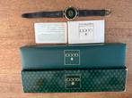 GUCCI Vintage Groen Dames Horloge, Overige merken, Leer, Polshorloge, Ophalen of Verzenden