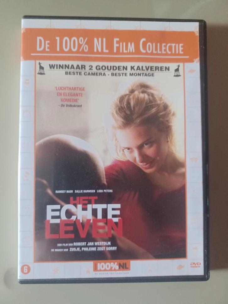 Het Echte Leven - Nederlandse Film DVD, Cd's en Dvd's, Dvd's | Nederlandstalig, Gebruikt, Film, Komedie, Vanaf 6 jaar, Ophalen of Verzenden