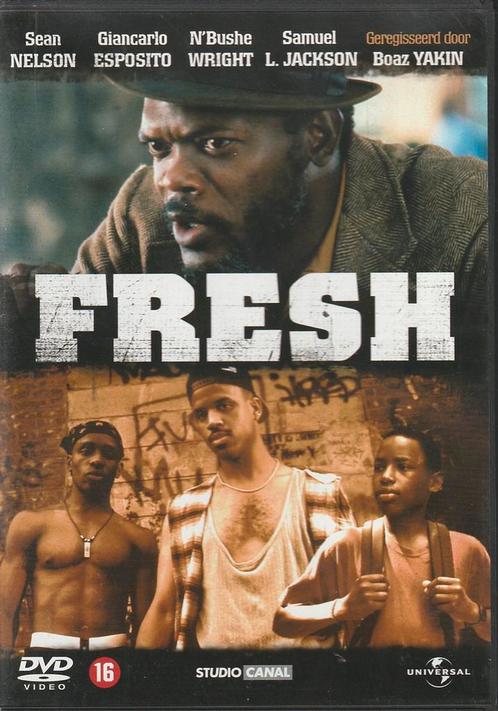 Fresh (1994) NL dvd - IMDb 7.5 - Sean Nelson, Cd's en Dvd's, Dvd's | Thrillers en Misdaad, Zo goed als nieuw, Vanaf 16 jaar, Ophalen of Verzenden
