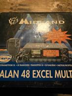 Midland Alan 48 CB Radio - Uitstekende Staat, Telecommunicatie, Zenders en Ontvangers, Ophalen of Verzenden, Gebruikt