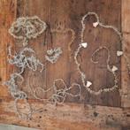 Stukken antieke zilvertinsel met wattenklokjes feathertree, Ophalen of Verzenden, Zo goed als nieuw