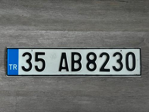 Kentekenplaat Turkije (35 = Izmir), Verzamelen, Automerken, Motoren en Formule 1, Auto's, Ophalen of Verzenden