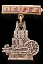 Deutz broche met hanger- emaille uit de 60er jaren -, Verzenden, Zo goed als nieuw, Transport, Speldje of Pin