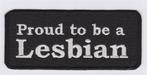 Proud to be a Lesbian patch embleem, Ophalen of Verzenden, Nieuw