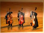Schilderij Cellistentrio - Bert de Wit, Ophalen