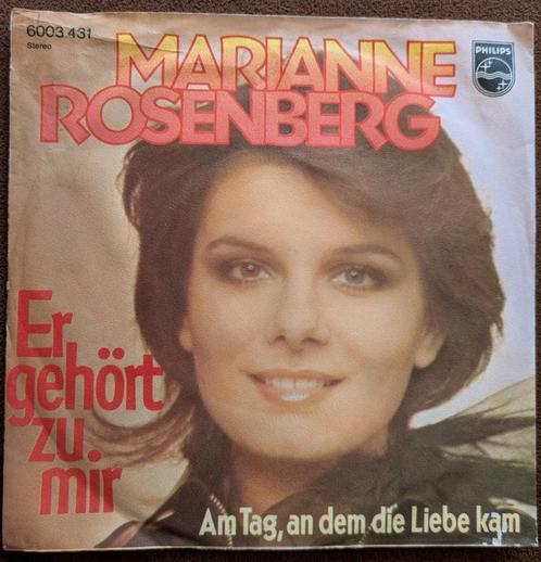 Marianne Rosenberg - Er gehört zu mir/Am tag, an dem die lii, Cd's en Dvd's, Vinyl Singles, Zo goed als nieuw, Single, Overige genres