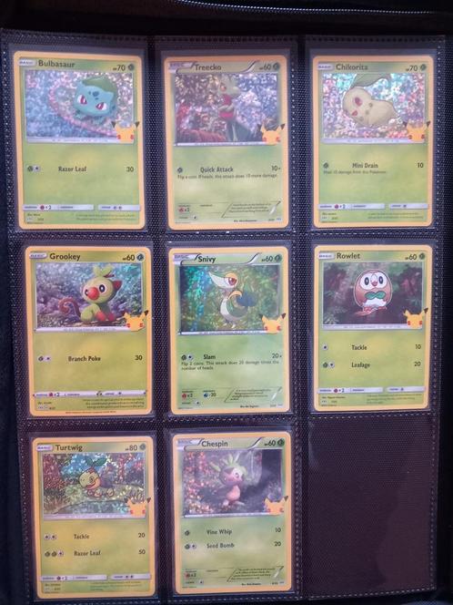 McDonald's Collection 25th Anniversary Complete Set Nm, Hobby en Vrije tijd, Verzamelkaartspellen | Pokémon, Zo goed als nieuw