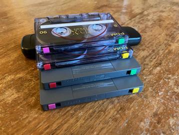 Opname-nokjes - Cassette Tape Recording Tabs - Tab Plugs  beschikbaar voor biedingen