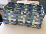 Gevlochten mandje original dezijn from holland bv babykamer, Ophalen of Verzenden, Zo goed als nieuw, Rechthoekig, Riet