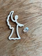 De Noest houten raamhanger Engel met glassteentje, Kinderen en Baby's, Kinderkamer | Inrichting en Decoratie, Ophalen of Verzenden