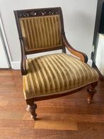 Antiek koloniaal stoeltje met armleuningen, Antiek en Kunst, Ophalen