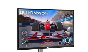 Monitor LG 32UQ750-W + beugel -31.5 inch (80 cm) Ultra HD 4K beschikbaar voor biedingen