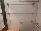 3 x glazen schapjes, Huis en Inrichting, Badkamer | Complete badkamers, Ophalen, Zo goed als nieuw