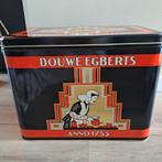 Grote Douwe Egberts blikken trommel, Ophalen of Verzenden, Gebruikt, Overige, Douwe Egberts