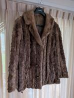Echt bontjas maat 40 - vintage, Maat 38/40 (M), Bruin, Ophalen of Verzenden, Onbekend