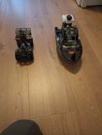 Speelgoed oorlog boot en quad en twee soldaten, Antiek en Kunst, Antiek | Speelgoed, Ophalen