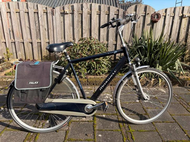 Union maxwell flow herenfiets., Fietsen en Brommers, Fietsen | Heren | Herenfietsen, Gebruikt, Overige merken, 53 tot 57 cm, Versnellingen