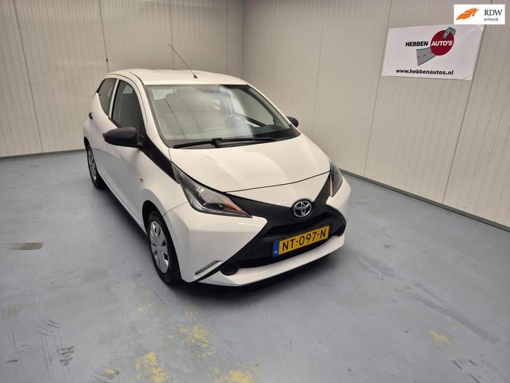 Toyota Aygo 1.0 VVT-i x-now Airco Cruise Control, Auto's, Toyota, Bedrijf, Te koop, Aygo, ABS, Airbags, Airconditioning, Centrale vergrendeling