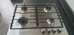 Gasfornuis 4 pits, Witgoed en Apparatuur, Ophalen, Zo goed als nieuw, Vrijstaand, Gas
