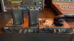 2 x Shure PSM200 in-ear systemen, Ophalen of Verzenden, Zo goed als nieuw, Minder dan 500 watt, Monitor(versterker)