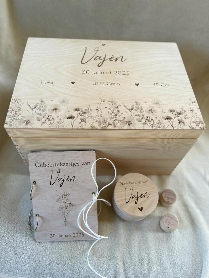 Unieke gepersonaliseerde kraamcadeaus | vanaf €4,95, Kinderen en Baby's, Kraamcadeaus en Geboorteborden, Nieuw, Kraamcadeau, Ophalen of Verzenden