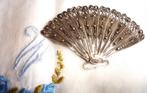 ﻿ANTIEK ZEEUWSE WAAIER BROCHE FILIGRAIN ZILVER - wvq, Sieraden, Tassen en Uiterlijk, Antieke sieraden, Verzenden, Zilver, Broche