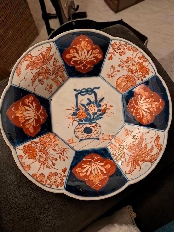 Imari schotel, Antiek en Kunst, Antiek | Wandborden en Tegels, Ophalen of Verzenden