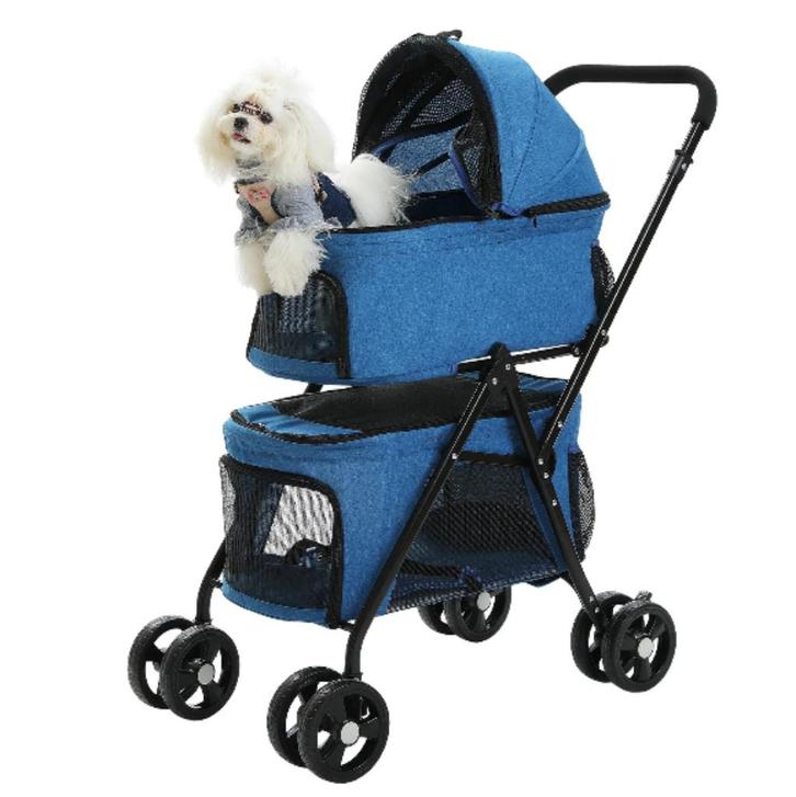 Hondenbuggy - Wagen - Huisdieren - 360 Grote Wielen, Dieren en Toebehoren, Honden-accessoires, Nieuw, Verzenden