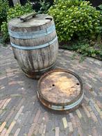 Eikenhouten regenton, Tuin en Terras, Regentonnen, 150 liter of meer, Ophalen, Gebruikt, Hout