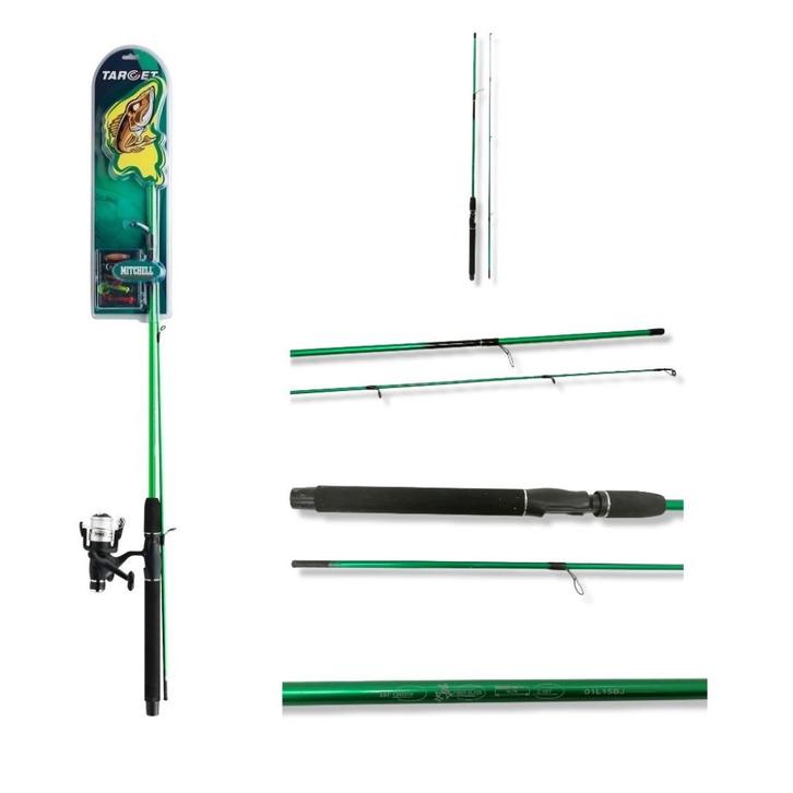 Mitchell target pike spin combo 2.10 meter, Watersport en Boten, Hengelsport | Algemeen, Nieuw, Ophalen