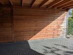 Grote houten wandpanelen carport, afdak, schutting., Tuin en Terras, Ophalen, Gebruikt, Veranda