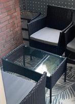 Balkonset, Tuin en Terras, Ophalen, Gebruikt, Overige materialen, 4 zitplaatsen