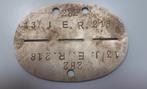 WO2 Duitse EKM Erkennungsmarke ID Tag Dog Tag, Verzamelen, Militaria | Tweede Wereldoorlog, Duitsland, Overige typen, Ophalen of Verzenden