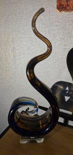 Glazen sculptuur - abstracte vorm, Ophalen of Verzenden