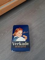 Heel oud Verkade biscuits blik., Antiek en Kunst, Curiosa en Brocante, Ophalen of Verzenden