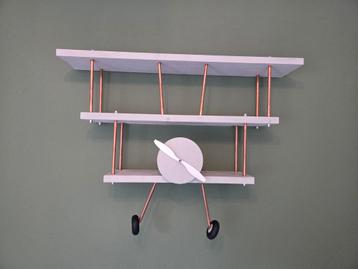 Vliegtuig Decoratie Kinderslaapkamer - Wandrek beschikbaar voor biedingen