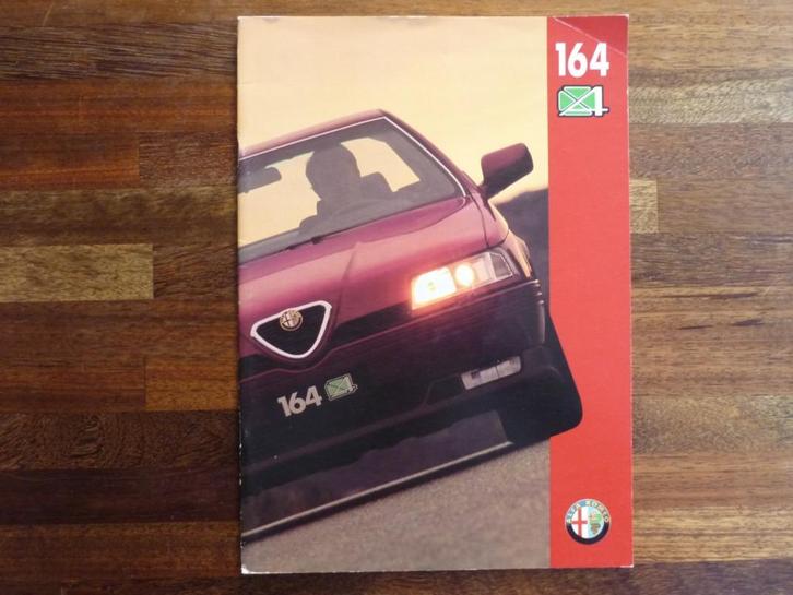 Alfa Romeo 164 Quadrifoglio 4 (1994), Boeken, Auto's | Folders en Tijdschriften, Nieuw, Alfa Romeo, Ophalen of Verzenden