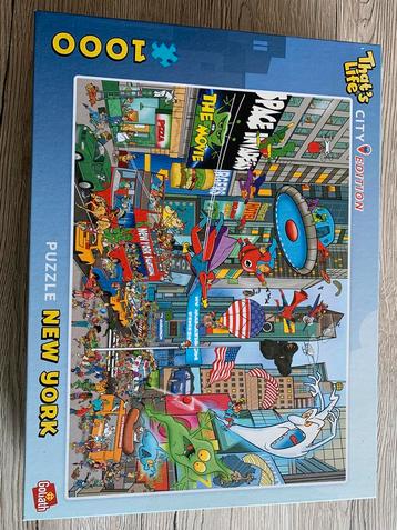 Puzzle New Yok, 1000 stukjes beschikbaar voor biedingen